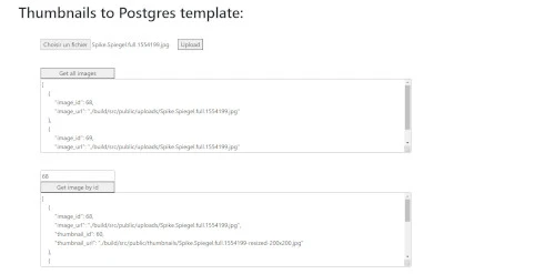 Thumbnails-to-Postgres logo
